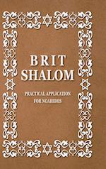 BRIT SHALOM by RABBI OURY CHERKI