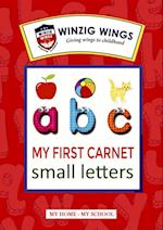 My First Carnet-small letters