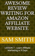 Awesome Review Writing for Amazon Affiliate Products