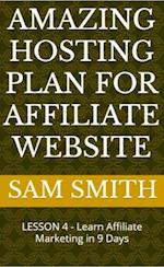 Amazing Hosting Plan for Affiliate Website