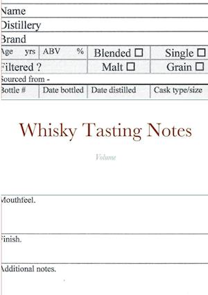 Whisky Tasting Notes