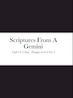 Scriptures From A Gemini 