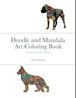 Doodle and Mandala Art Coloring Book 