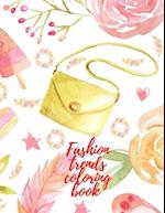 Fashion trends coloring book 