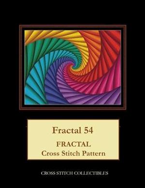 Fractal 54: Fractal Cross Stitch Pattern