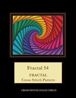 Fractal 54: Fractal Cross Stitch Pattern 