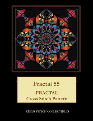 Fractal 55: Fractal Cross Stitch Pattern