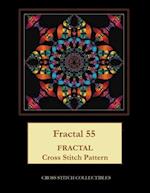 Fractal 55: Fractal Cross Stitch Pattern 