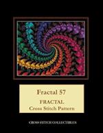 Fractal 57: Fractal Cross Stitch Pattern 