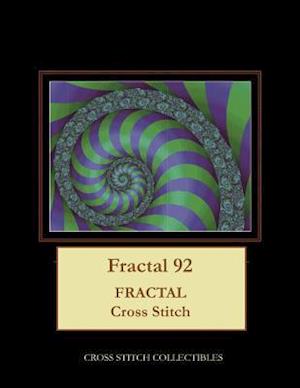 Fractal 92: Fractal Cross Stitch Pattern