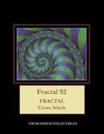 Fractal 92: Fractal Cross Stitch Pattern 