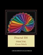 Fractal 114: Fractal Cross Stitch Pattern 