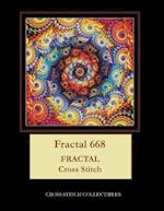 Fractal 668: Fractal Cross Stitch Pattern 