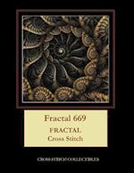 Fractal 669: Fractal Cross Stitch Pattern 