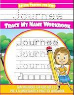 Journee Letter Tracing for Kids Trace My Name Workbook