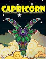 Capricorn 50 Coloring Pages for Older Kids Relaxation
