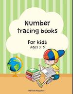 Number Tracing Books for Kids Ages 3-5.