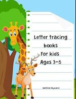 Letter Tracing Books for Kids Ages 3-5