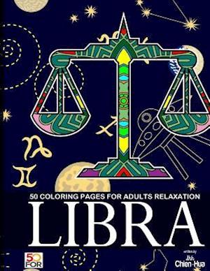 Libra 50 Coloring Pages for Adults Relaxation