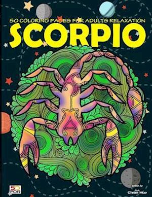 Scorpio 50 Coloring Pages for Adults Relaxation