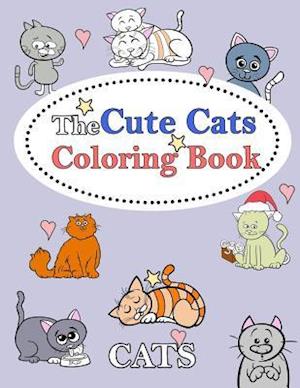 The Cute Cats Coloring Book