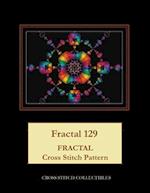 Fractal 129: Fractal Cross Stitch Pattern 