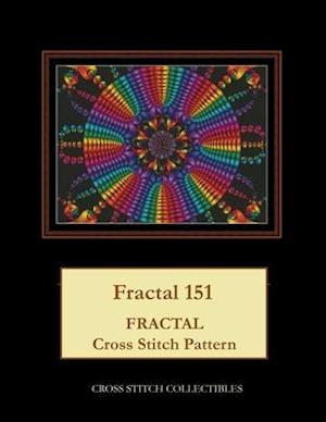 Fractal 151: Fractal Cross Stitch Pattern