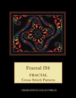 Fractal 154: Fractal Cross Stitch Pattern