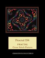 Fractal 154: Fractal Cross Stitch Pattern 