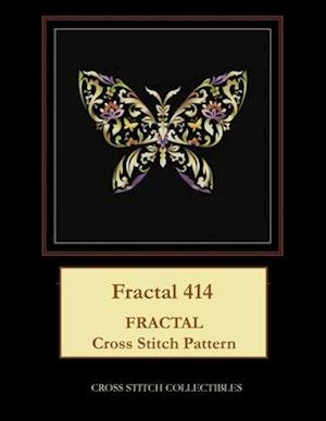 Fractal 414: Fractal Cross Stitch Pattern