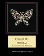 Fractal 414: Fractal Cross Stitch Pattern 