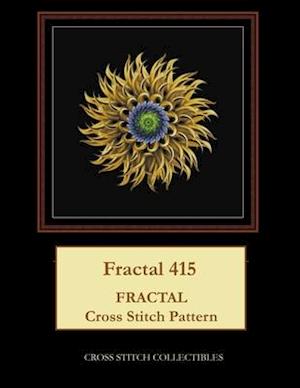 Fractal 415: Fractal Cross Stitch Pattern