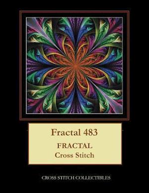 Fractal 483: Fractal Cross Stitch Pattern