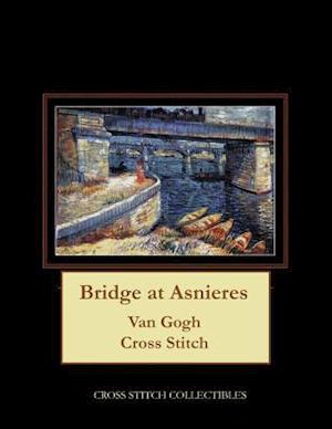 Bridge at Asnieres: Van Gogh Cross Stitch Pattern