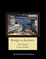 Bridge at Asnieres: Van Gogh Cross Stitch Pattern 