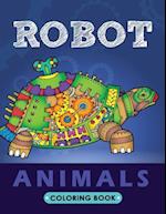 Robot Animals Coloring Book