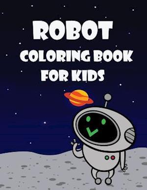 Robot Coloring Book for Kids