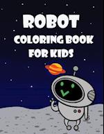 Robot Coloring Book for Kids