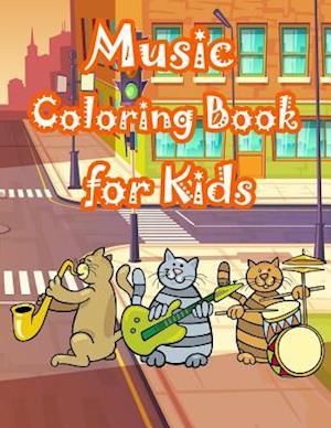 Music Coloring Book for Kids