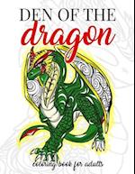 Den of the Dragon Coloring Book for Adults