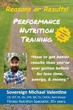 Performance Nutrition Training