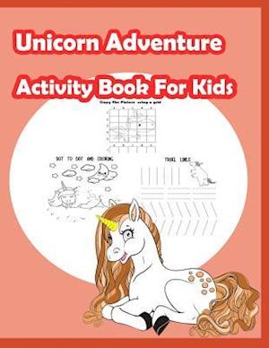 Unicorn Adventure Activity Book for Kids