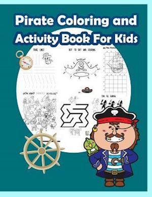 Pirate Coloring and Activity Book for Kids