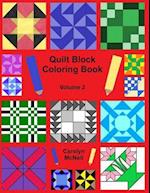 Quilt Block Coloring Book - Volume 2