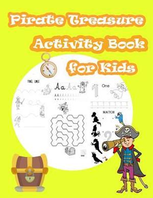 Pirate Treasure Activity Book for Kids