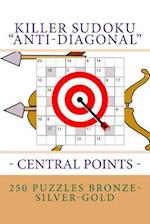 Killer Sudoku "anti-Diagonal" - Central Points - 250 Puzzles Bronze-Silver-Gold