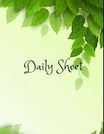 Daily Sheet