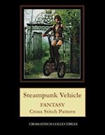 Steampunk Vehicle: Fantasy Cross Stitch Pattern 