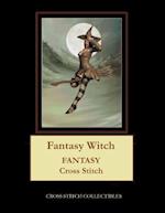 Fantasy Witch: Fantasy Cross Stitch Pattern 