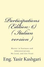 Participations (Edition 6) ( Italian Version )